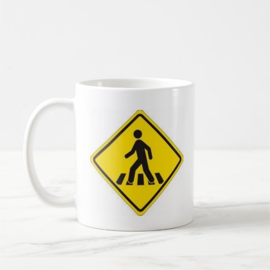 Caneca Respeite o Pedestre Arrombasse Koffiemok (Links)