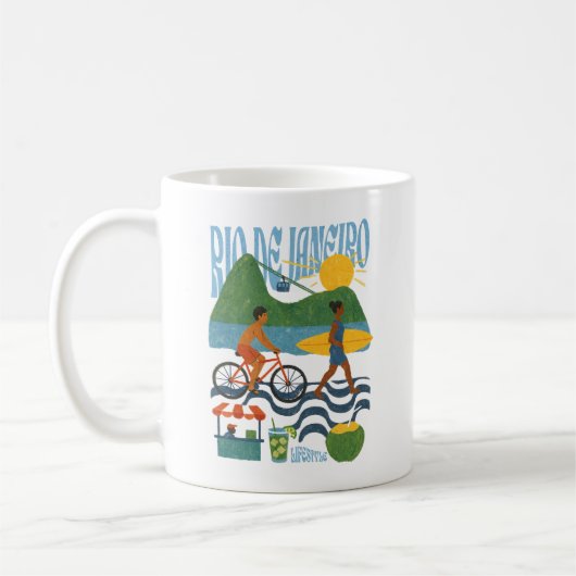 Caneca Rio de Janeiro - Brasil Koffiemok (Links)
