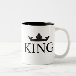 Caneca Royal Family King Tweekleurige Koffiemok