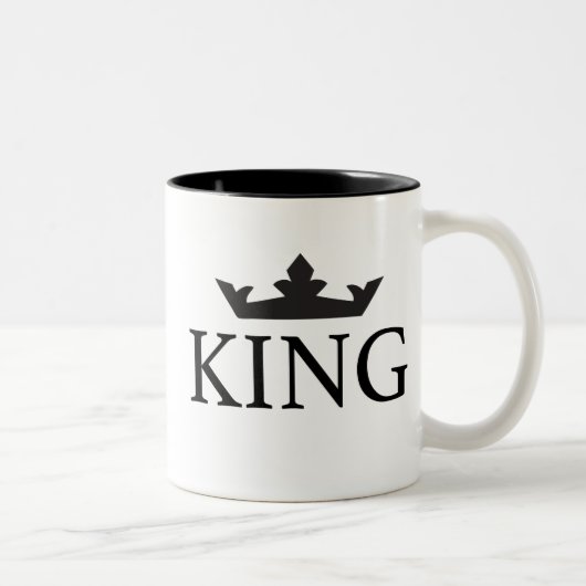 Caneca Royal Family King Tweekleurige Koffiemok (Rechts)