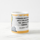 Caneca "Salmos 119:105" Texto e imagem Koffiemok (Center)
