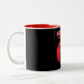Caneca Samurai Tweekleurige Koffiemok (Links)