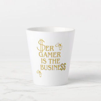 Caneca Ser gamer is the business Latte Mok