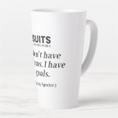 Caneca Série Suits Latte Mok (Rechterhoek)