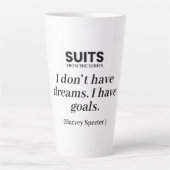 Caneca Série Suits Latte Mok (Voorkant)