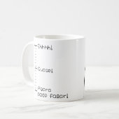 Caneca Shhhh! Koffiemok (Voorkant links)