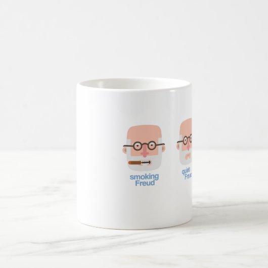 Caneca Smoking, quiet and Angry Freud Koffiemok (Center)