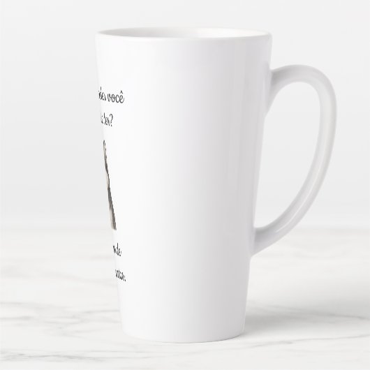 Caneca Superpoder de aposentar Latte Mok (Rechts)