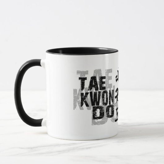 Caneca taekwondo mok (Links)