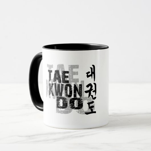 Caneca taekwondo mok (Voorkant links)