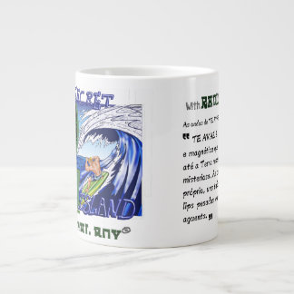 Caneca Te AVAE Jumbo "Fortes Emoções" Grote Koffiekop