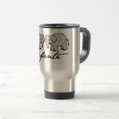 Caneca Térmica Banda Elefante Reisbeker (Voorkant rechts)