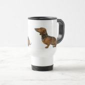 Caneca Térmica daschund Reisbeker (Voorkant rechts)