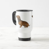 Caneca Térmica daschund Reisbeker (Voorkant links)