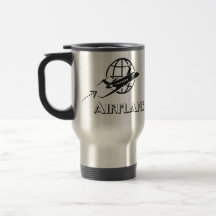 Caneca térmica- Piloto de avião