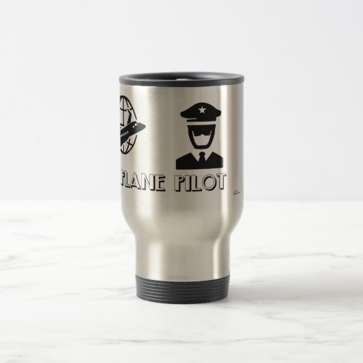 Caneca térmica- Piloto de avião Reisbeker (Center)