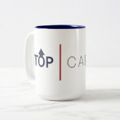 Caneca Top Capital Tweekleurige Koffiemok (Voorkant links)