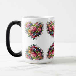 CANECA TRANSMUTAÇÃO - CORAÇÃO FLORES MAGISCHE MOK