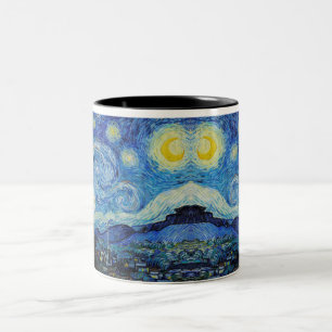 caneca tweekleurige koffiemok