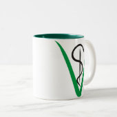 Caneca Veterinária Tweekleurige Koffiemok (Voorkant rechts)