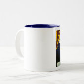 Caneca Viva Tweekleurige Koffiemok (Voorkant links)
