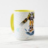 Caneca Wargreymon Shinka 444ml Mok (Voorkant links)