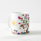 Caneca Zazzle - Páscoa Koffiemok (Voorkant links)