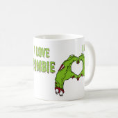caneca Zombie Love Koffiemok (Voorkant rechts)