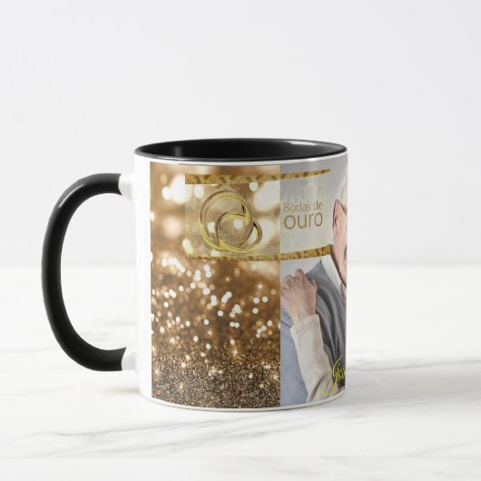 Canecas Bodas De Ouro 50 Anos Casamento Personal Mok (Links)