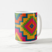 CANECAS CORES GEOMÉTRICO KOFFIEMOK (Voorkant rechts)