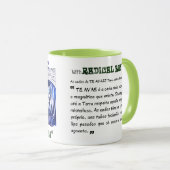 Canecas de Café da Coleção TE AVAE Mok (Voorkant rechts)