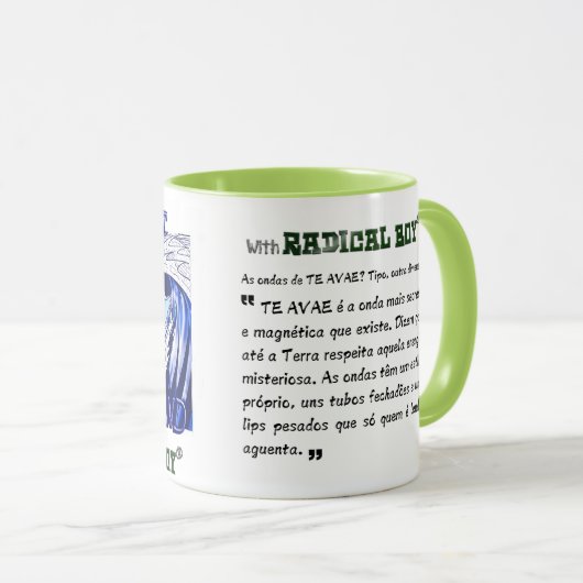 Canecas de Café da Coleção TE AVAE  Mok (Voorkant rechts)