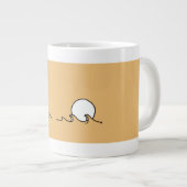 Canecas Specialty art  minimalist sea summer Grote Koffiekop (Voorkant rechts)