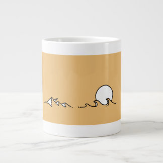 Canecas Specialty art minimalist sea summer Grote Koffiekop