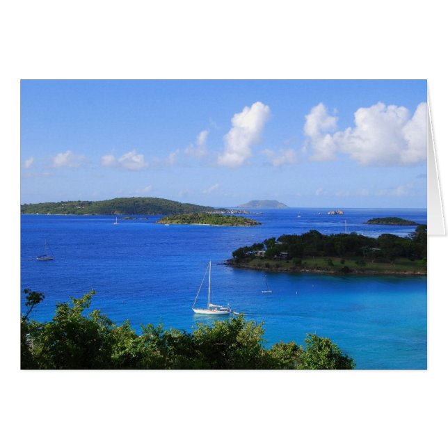 Caneel Bay, St. John, Amerikaanse Maagdeneilanden (Voorkant Horizontaal)