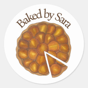 Canelé French Pastry Chef gebna van homemade Bakin Ronde Sticker