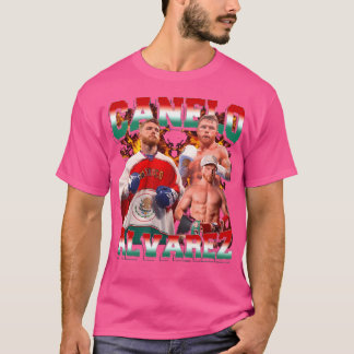 Canelo Alvarez Retro Collage T-shirt
