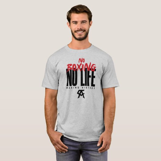 Canelo No Boxing No Life Making History   T-shirt (Voorkant volledig)