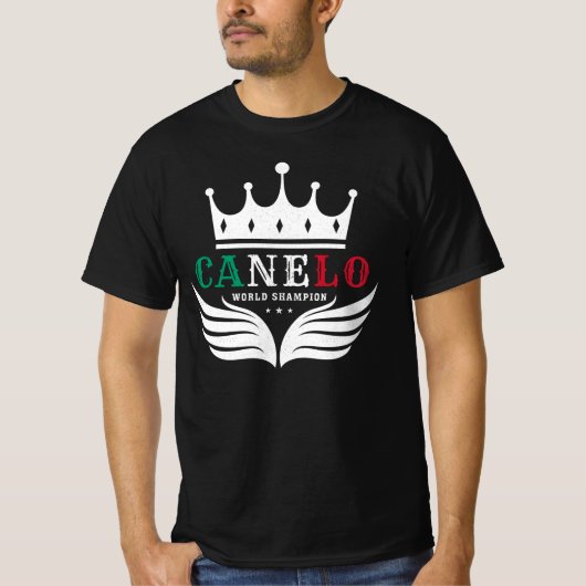Canelo World Champion T-Shirt (Voorkant)