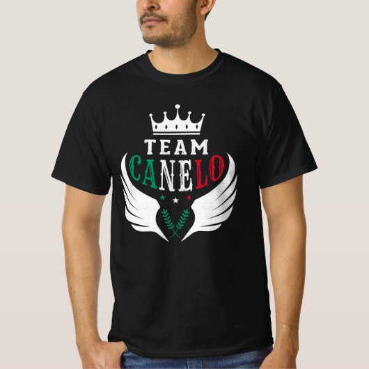 Canelo World Champion: "Team Canelo" T-Shirt (Voorkant)