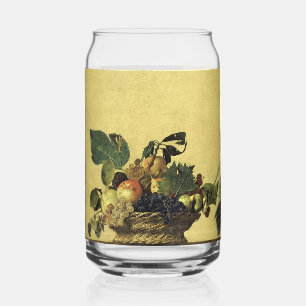 Canestra di frutta (Mand van Fruit) Caravaggio Blikvorm Glas