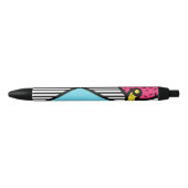Caneta Brilho Fashion 80s e 90s v01 Zwarte Inkt Pen (Voorkant)