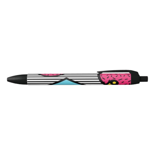 Caneta Brilho Fashion 80s e 90s v01 Zwarte Inkt Pen (Bovenkant)