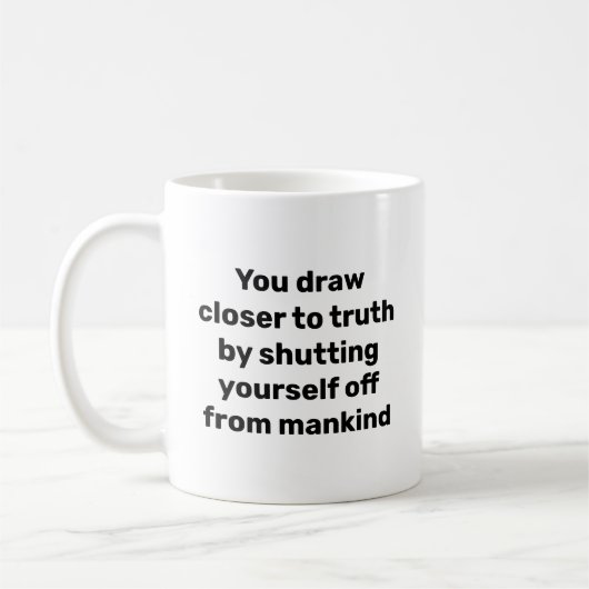 Canetti Quote Koffiemok (Links)