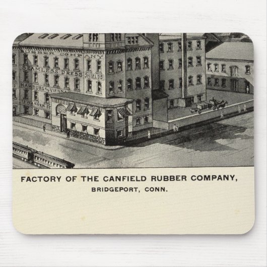 Canfield Rubber Co Muismat (Voorkant)