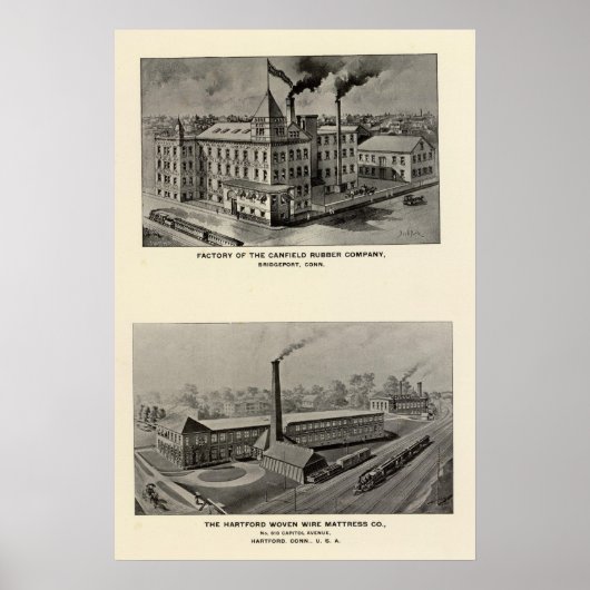 Canfield Rubber Co Poster (Voorkant)