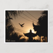Canggu Bali Sunrise Temple – Travel Postcard Briefkaart (Voorkant)