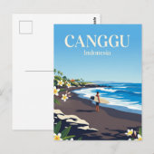 Canggu Indonesië Briefkaart (Voorkant / Achterkant)