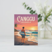 Canggu Indonesië Briefkaart (Staand voorkant)