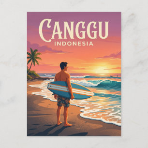 Canggu Indonesië Briefkaart